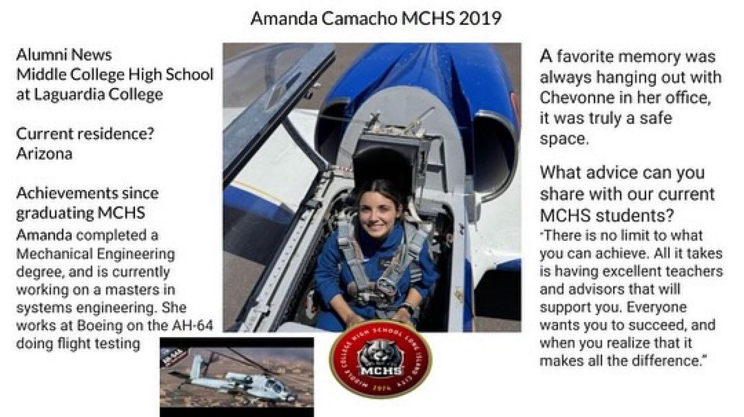 SuptCheng_CIOB's tweet image. Loving this! Celebrating alumni achievements is such a great way to inspire current students, build connections, and show the amazing paths MCHS grads are taking. 🌟🙌 #AlumniSpotlight #StudentInspiration @mchslic #FutureLeaders #CommunityPride  @NYCSchools @DOEChancellor