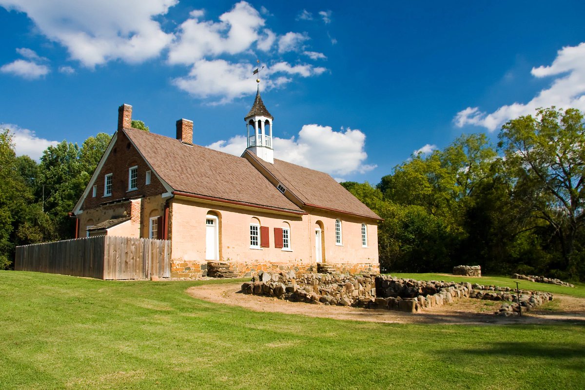 Did you know Winston-Salem was settled by Moravians?

Its true!

Fifteen Moravian men from Pennsylvania traveled south in search of wide-open land and a fresh start, eventually settling in what’s now Forsyth County.

They carved out a community they called Bethabara—“House of