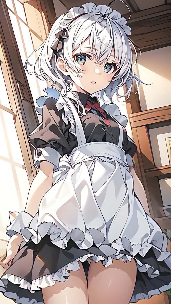 AIM_5502's tweet image. おはメイドー٩(๑❛ᴗ❛๑)۶
今日は寒いねー🥶
暖かくして過ごしましょ💞

本日はメイドちゃんでーす💖

火曜日もゆるよろでーす💖

#AIart 
#AIイラスト 
SFW illustration