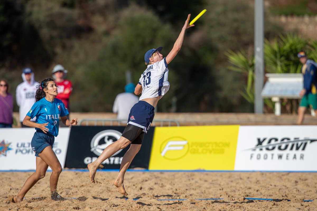 USAUltimate's tweet photo. Team USA in the women's division has been DOMINANT. 🔥

@NKolakovic keeps the coverage going from the 2025 @wfdf_wbuc!

#PullForUS | #USAUltimate https://t.co/SMDlcOKqSC