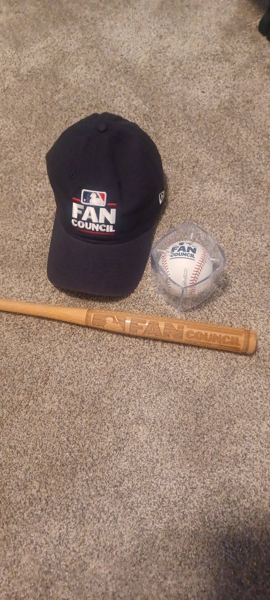 Got my <a href="/MLB/">MLB</a> fan council gear today!