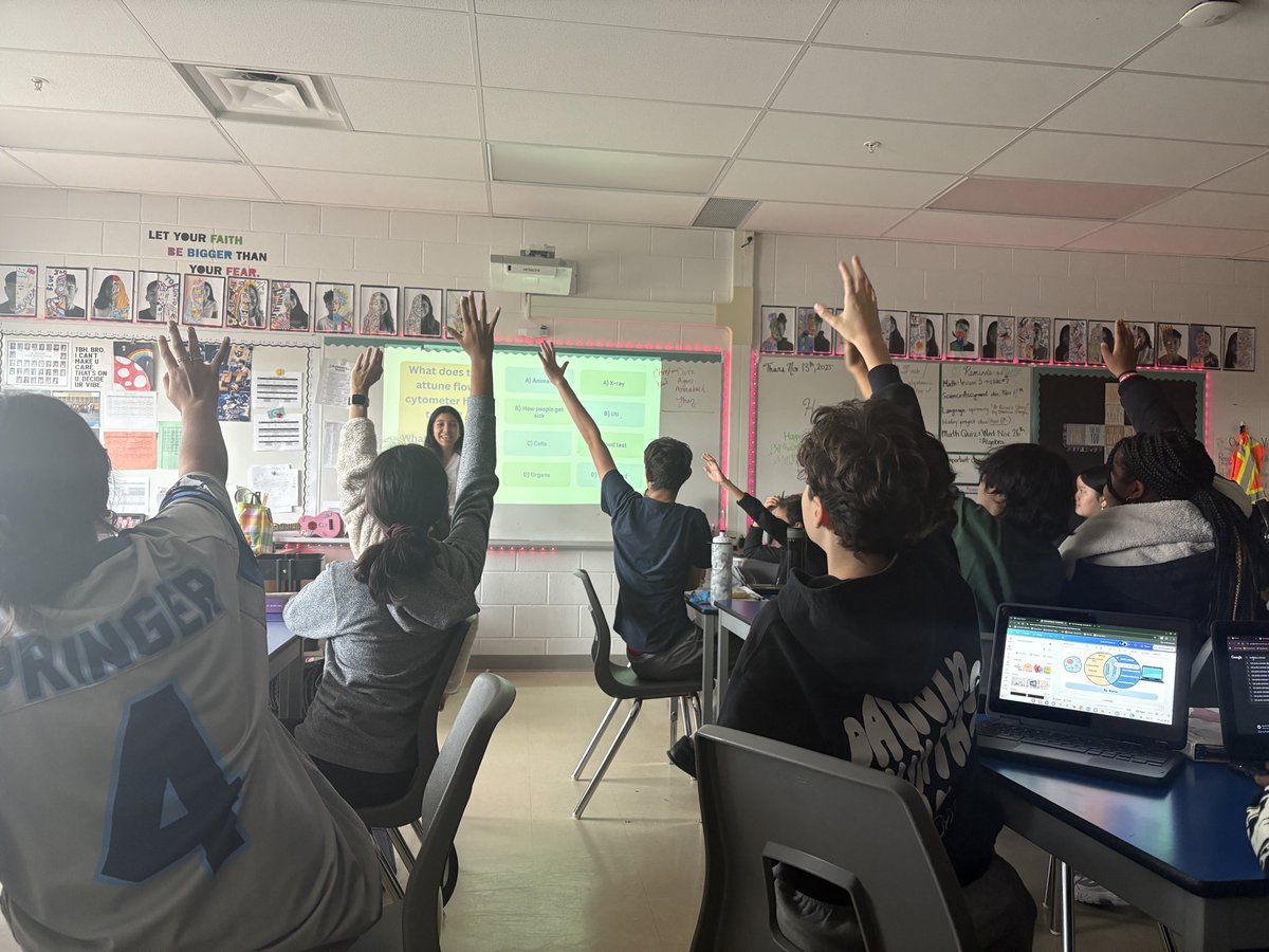 We wrapped up our first science unit with microscopes and some engaging presentations <a href="/Ms_C_Machado/">Ms Machado at St Alphonsa</a> 🧫 🔬