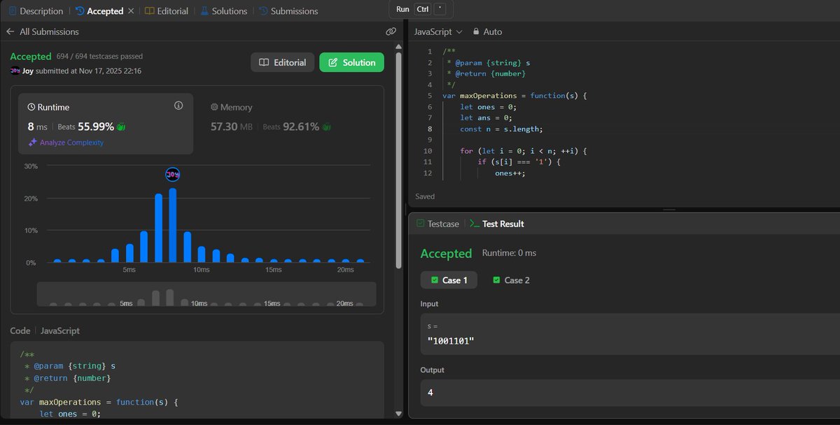 blaq_coder's tweet image. Day 45/100 #100DaysOfCode

Started my full-stack journey today!
Kicked off learning Node.js, and honestly, it doesn’t feel too unfamiliar.

Also managed to solve 2 LeetCode problems today, steady progress!