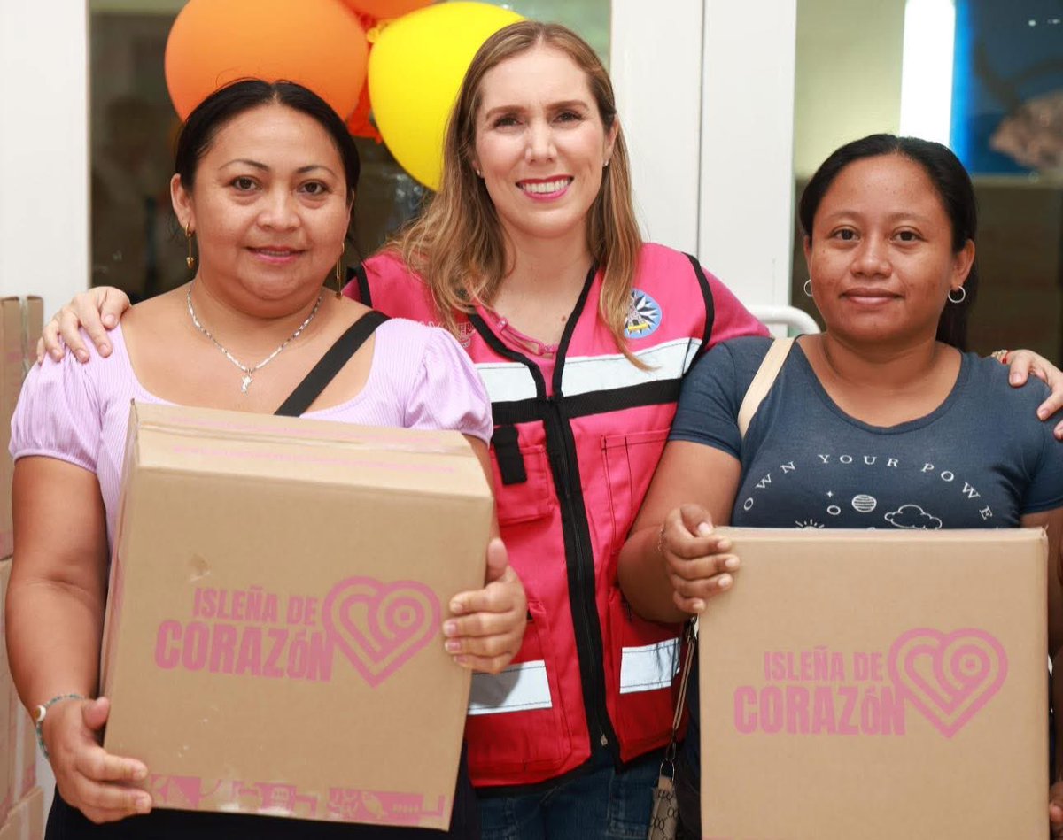 Isleñas de Corazón 💕 de Zona Continental 📣 estén atentas porque mañana martes vamos a entregar los apoyos alimentarios 📦 de nuestro programa emblema. Les esperamos en el Centro Comunitario en horario de 09:00 a.m. a 04:00 p.m. 

#SigamosTransformando🩷 #4TENEA