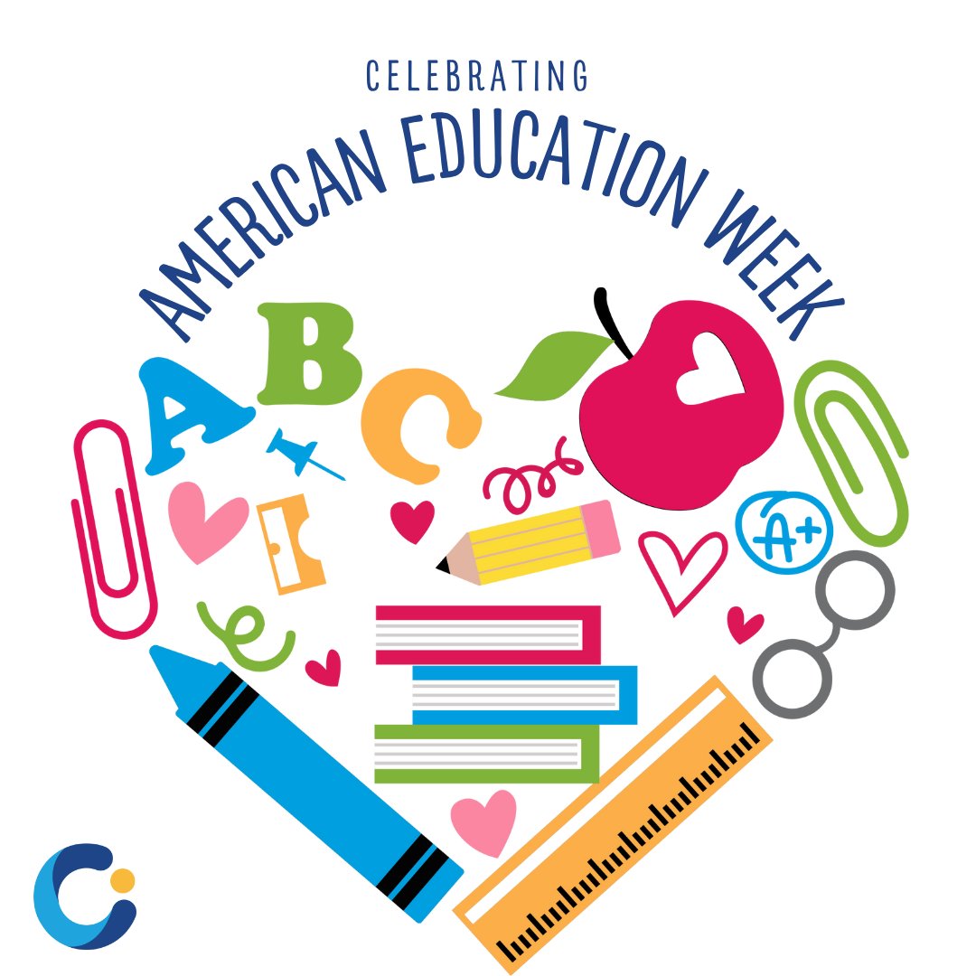 CESA1's tweet image. 🎉📚 Happy American Education Week! 🎓✨ This is a week to celebrate and honor everyone involved in education, including teachers, support staff, students, parents, and the community! 🙌❤️ 

Together, let&apos;s spread the love for education! 🫶 ✏️ 
#AEW2025 #SupportEducation