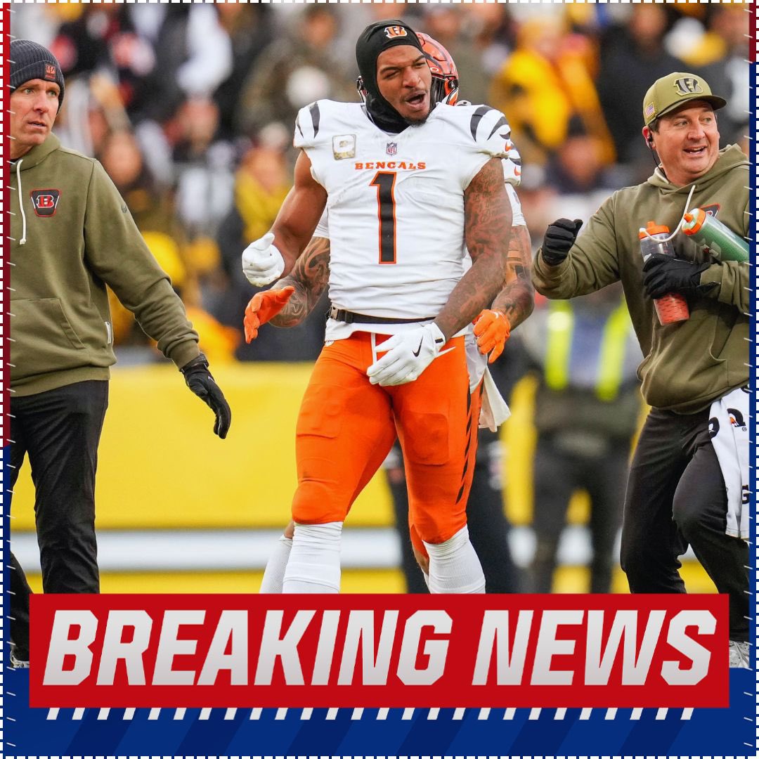 MySportsUpdate's tweet image. Breaking: #Bengals WR Ja’Marr Chase has been suspended one game for spitting toward Jalen Ramsey on Sunday.

Chase will now miss Week 12 vs. the Patriots.