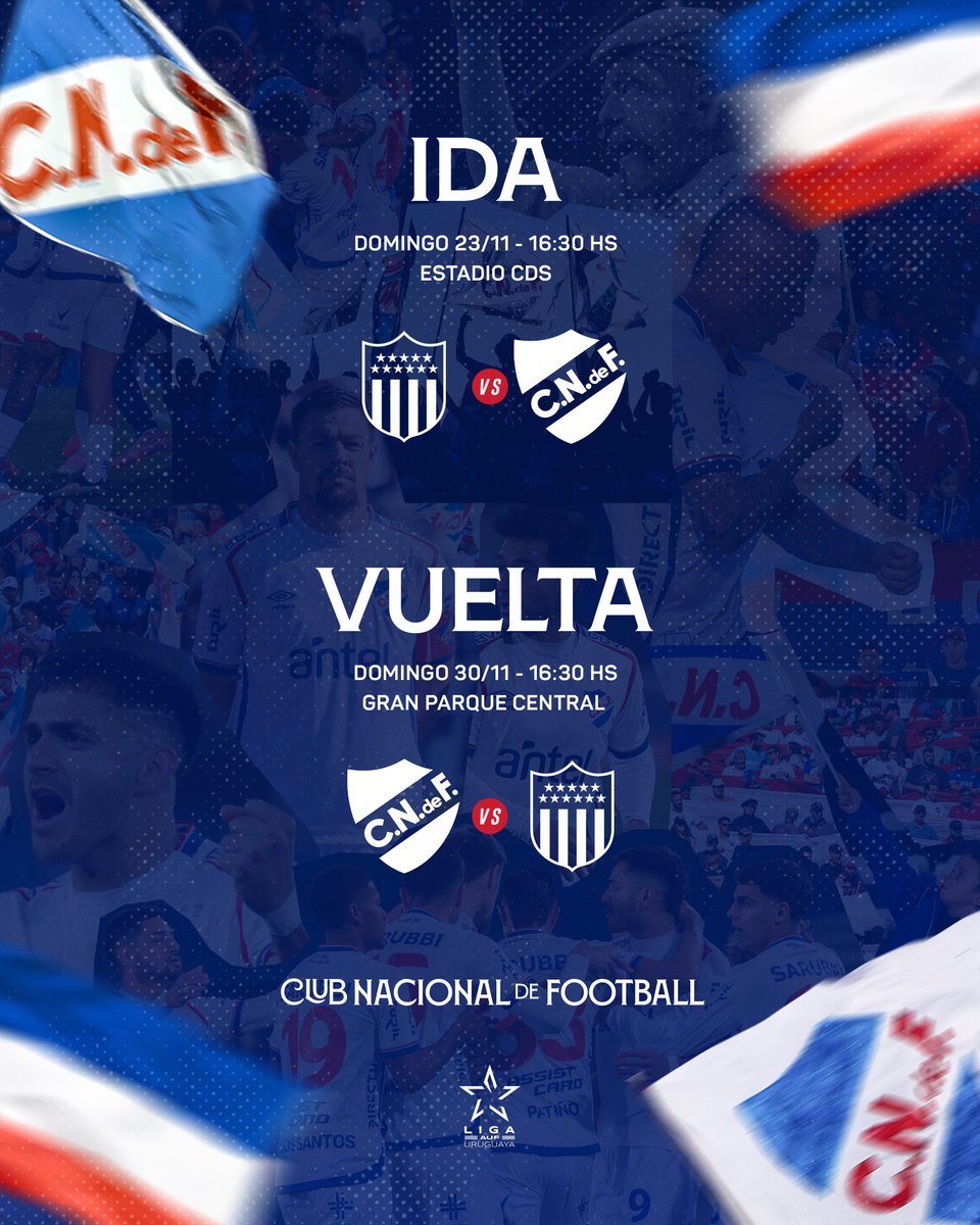 ⚽️ Finales confirmadas ✔️

VAMOS NOSOTROS.

 𝗧𝗢𝗗𝗢𝗦 𝗨𝗡𝗜𝗗𝗢𝗦 𝗩𝗘𝗡𝗖𝗘𝗥𝗘𝗠𝗢𝗦 🔵⚪️🔴