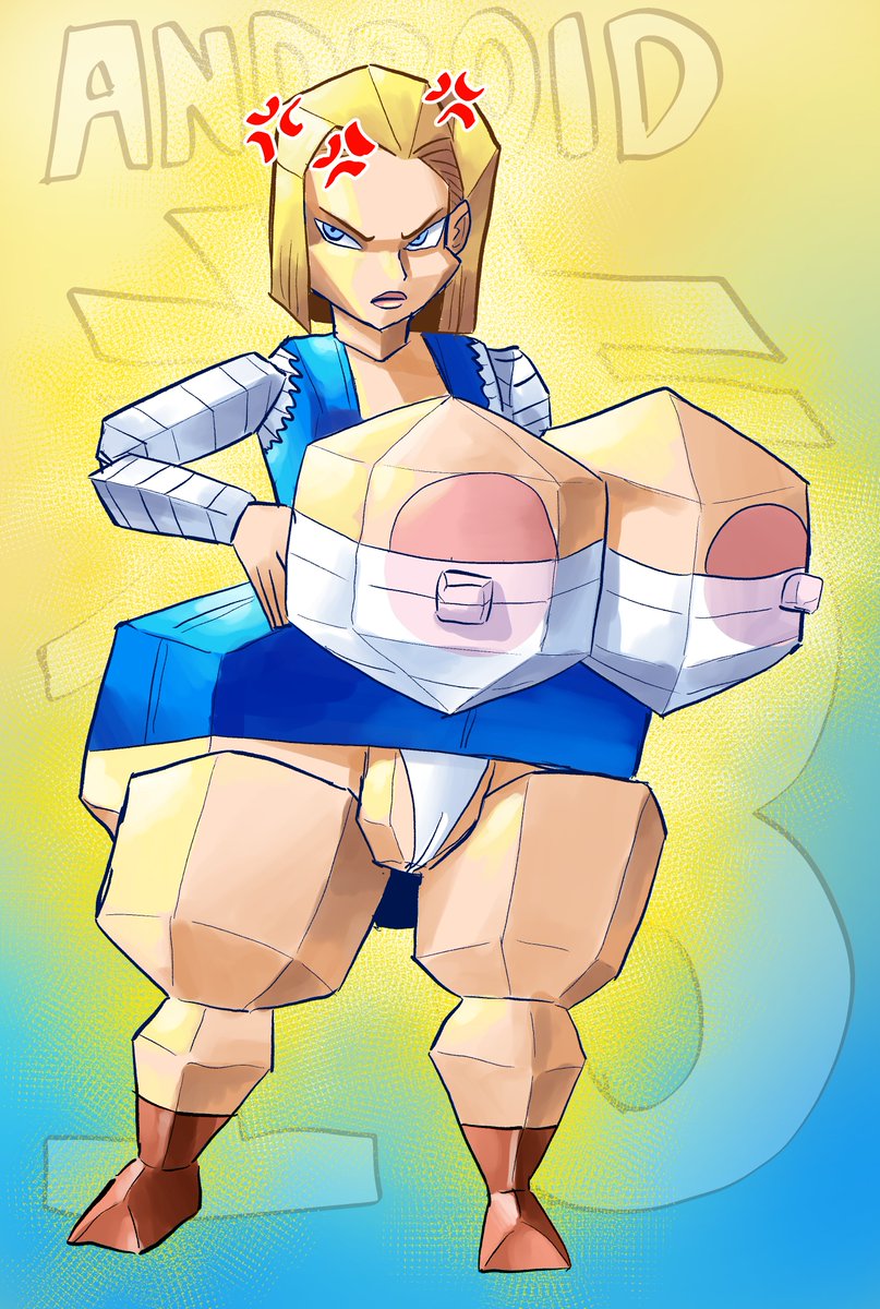 "Only 18 Polygons" [COMMISSION]