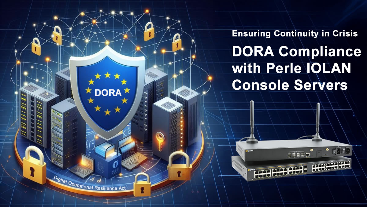 PerleSystemsInc's tweet image. 🛡️ Cyberattack? Network failure? DORA mandates you to stay operational. IOLAN Console Servers ensure continuity when it matters most with ✅ Remote Access ✅ Incident response ✅ Audit trails ➡️ go.perle.com/1sw #DORACompliance #OOBM #NetworkResilience #ConsoleServer