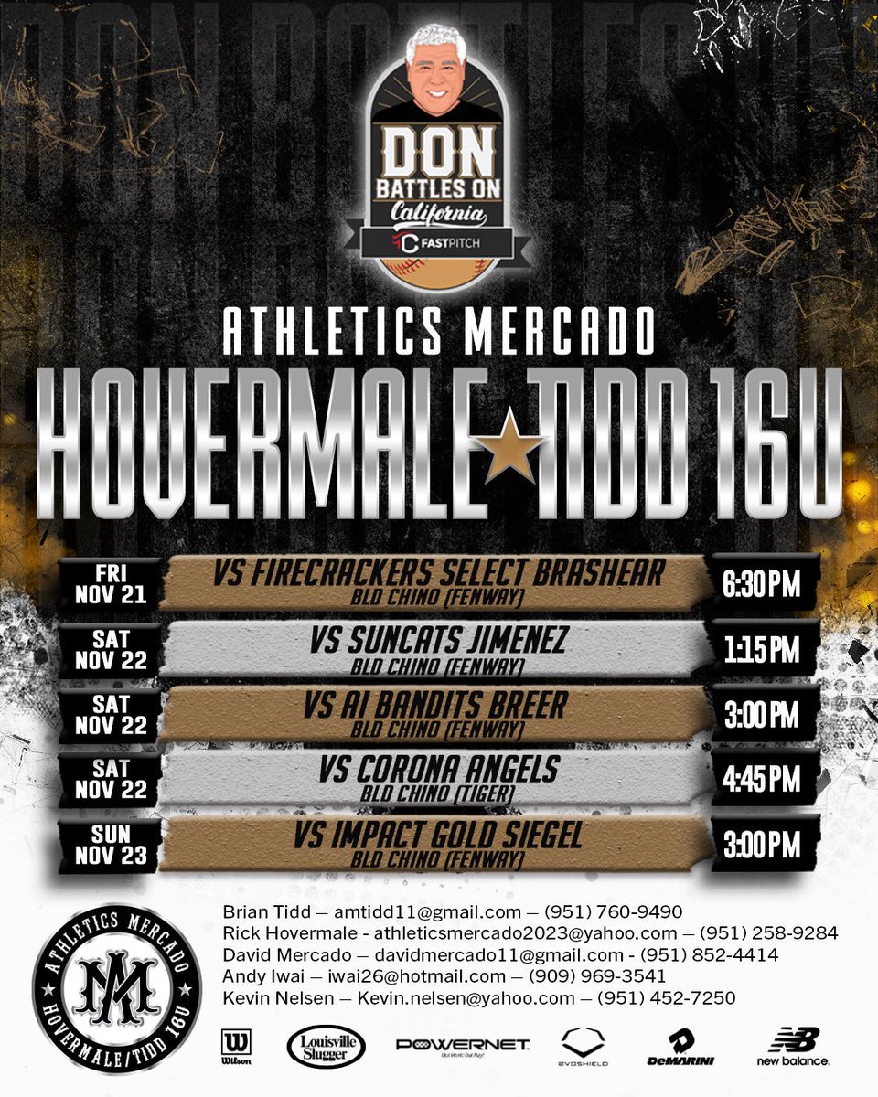 DeeHerrera805's tweet image. Let’s go AMHT ! #athleticsmercado #donbattleson @triplecrownspts @Btidd11 @andy_iwai @hovermale_jr @nelsen2355 #DontSuck #BattleTested