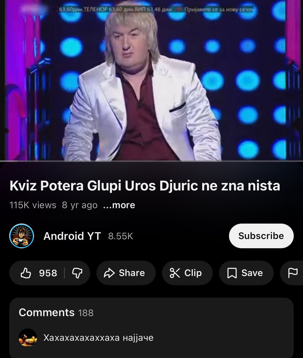 tjomi_lee's tweet photo. је л' се овај клип некад звао Урош Ђурић глуп к'о курац, или сам управо подвргнут акутној верзији Манделиног ефекта https://t.co/5VExqomCp9