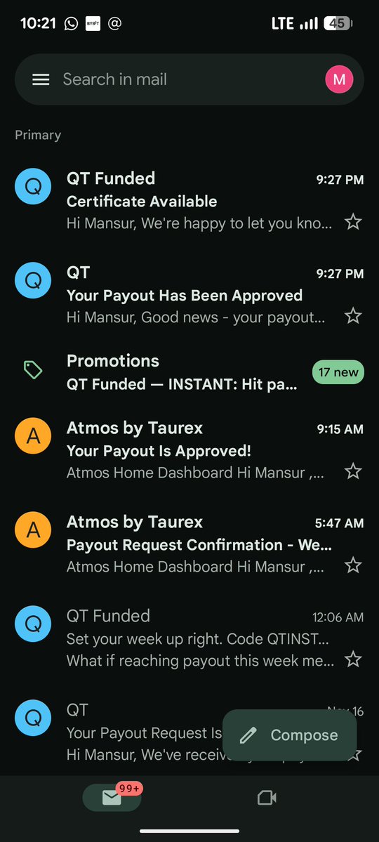 My fourth payout approved thank you <a href="/QtFunded/">QT | FUNDED</a> 🎉😍💯