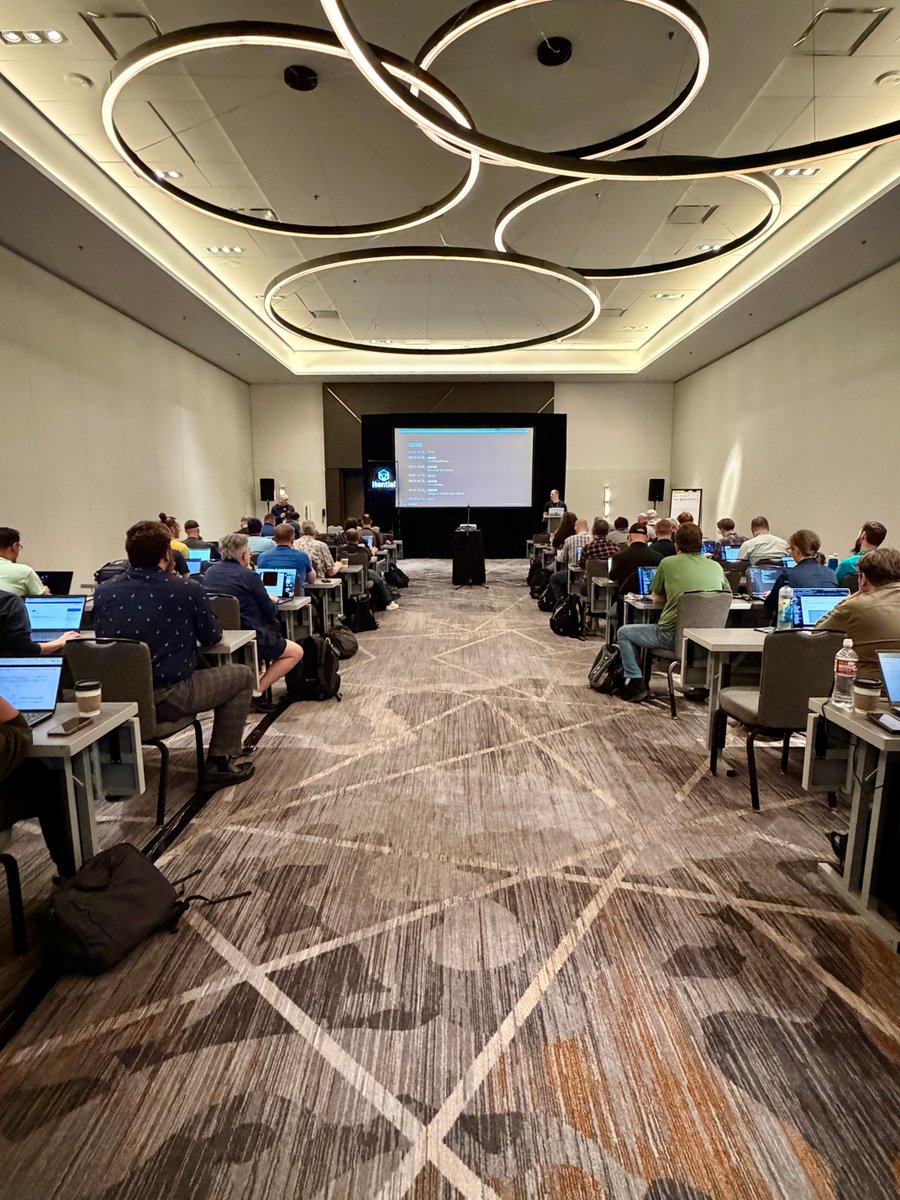 Itential's tweet image. What a way to open #AutoCon4 – a SOLD OUT workshop with practitioners exploring what&apos;s possible when automation + AI work together.

It&apos;s incredible energy as we get hands-on Orchestrating Network Actions with Itential + MCP.

Here&apos;s a peak.👇
#KeepAutomationWeird #Automation #AI