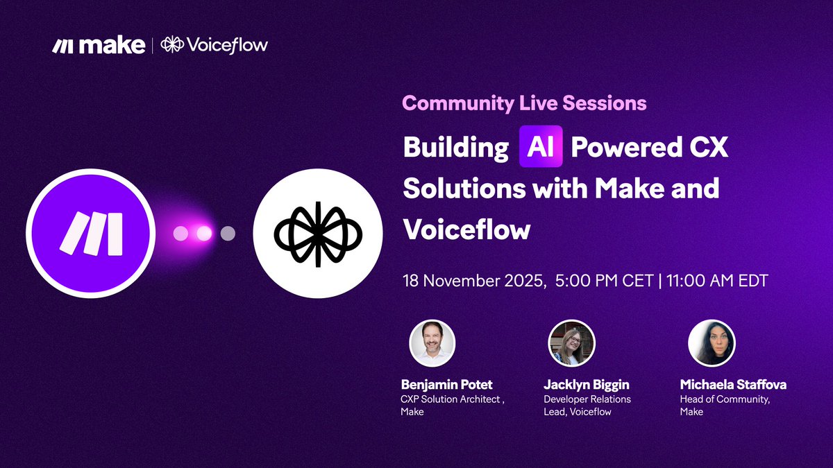 Voiceflow tweet media