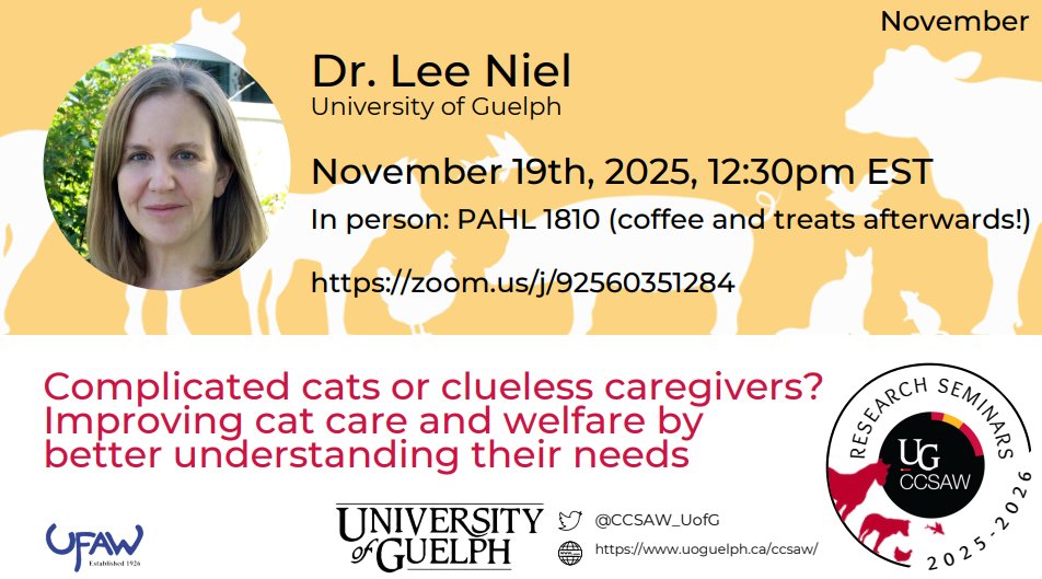 Campbell Centre for the Study of Animal Welfare tweet media