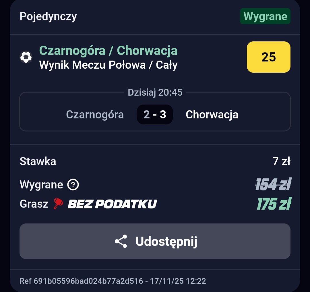 AKO Patryka - typy bukmacherskie tweet media