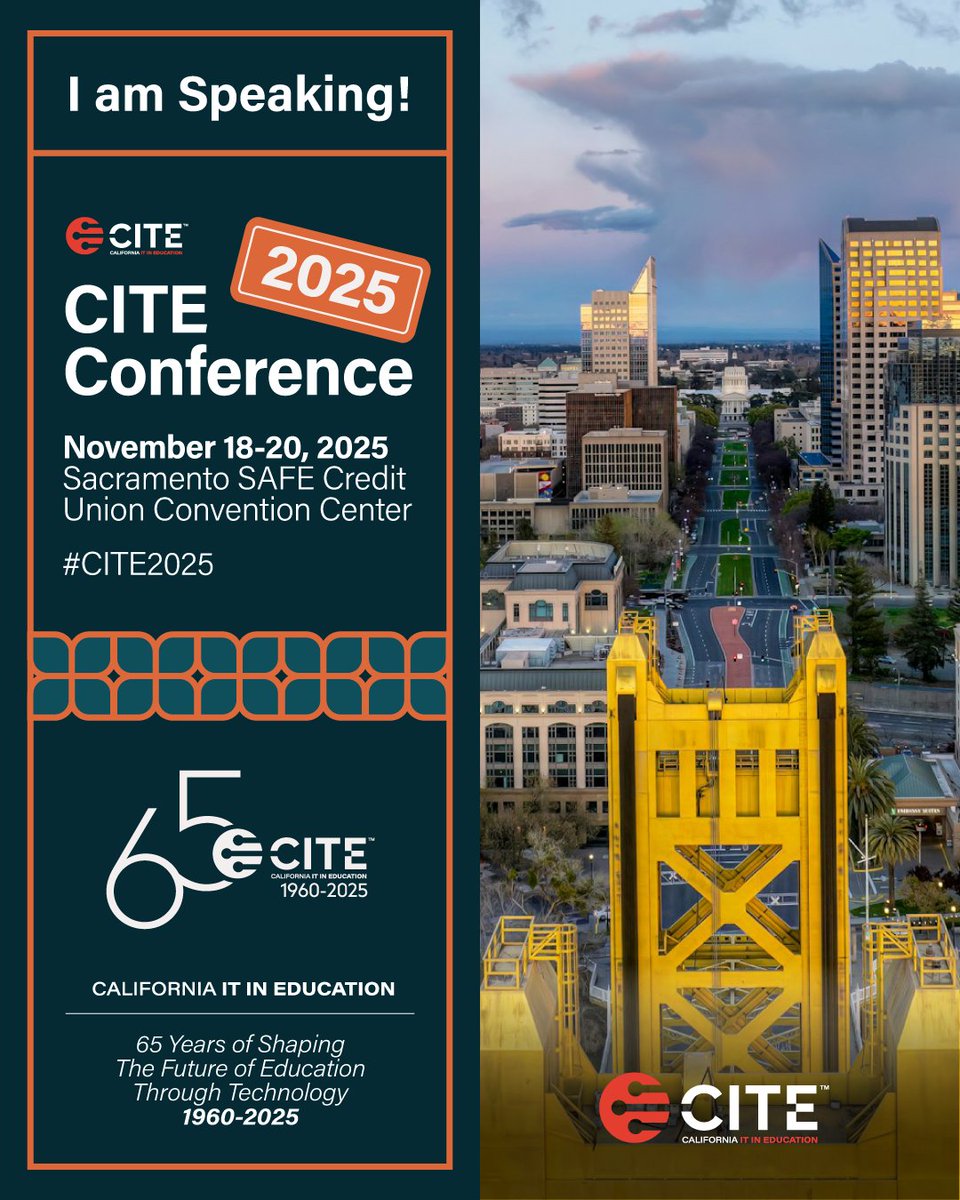 Excited to speak at the <a href="/CITE_EDU/">CITE, California IT in Education</a> conference this week and share all about AI feedback for teachers, featuring some of my favs: <a href="/briskteaching/">Brisk Teaching</a> <a href="/SnorklApp/">Snorkl</a> <a href="/ClassCompanion_/">Class Companion 🦸 📝</a> <a href="/curipodofficial/">Curipod</a> <a href="/waygroundai/">Wayground (formerly Quizizz)</a>
#CITE2025