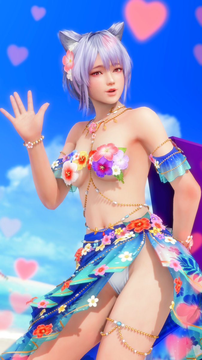 Kon_Kon_Katudou's tweet image. トレチケで当たった😊 やったね😉🦊✨
#DOAXVV ＃しずく