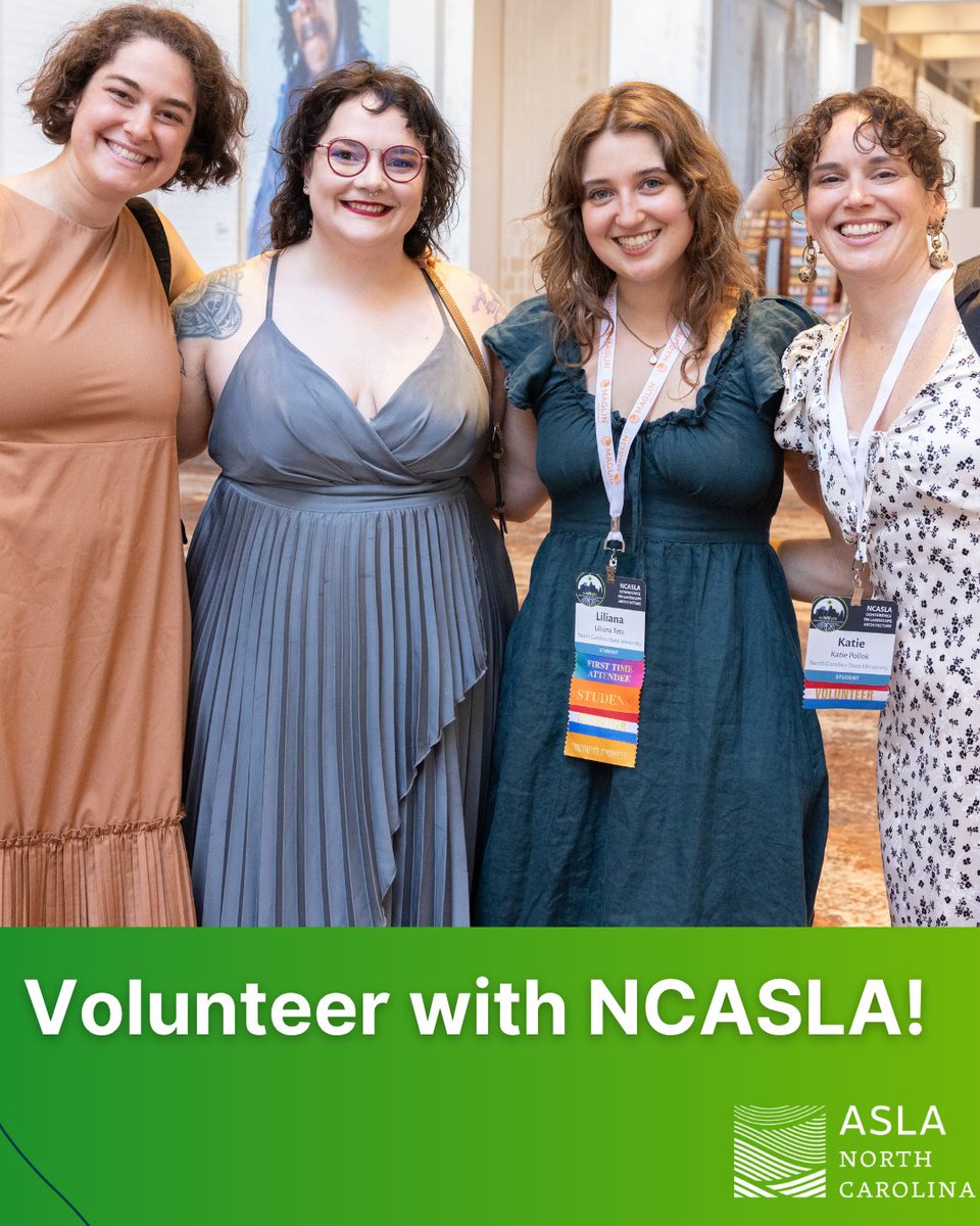 Want to meet new people and gain leadership skills? Interested in becoming more involved with NCASLA? 

Volunteer with NCASLA!  NCASLA has a wide variety of committees that are sure to meet one of your interests. 

🔗Learn More: ncasla.org/committees-and…