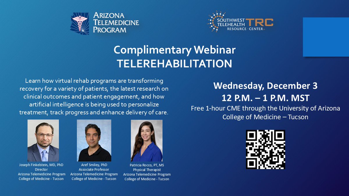Arizona Telemedicine Program tweet media