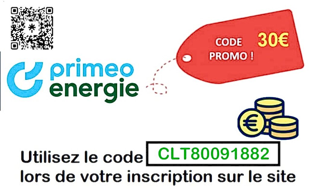 Homme_deValeurs's tweet image. 🎁Les économies c&apos;est par ici ! Via PRIMEO ÉNERGIE !⚡️
💰Gain sur le prix du KWh+possibilité de parrainer 50 personnes (1500€)!
➡️Mon code pour profiter des 30€ à la souscription + de tarifs interessants:
👉CLT80091882
#PrimeoEnergie #Parrainage
#CodePromo #électricité #énergie