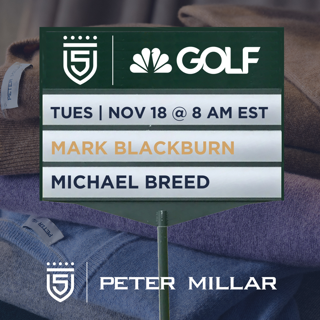 5ClubsGolf's tweet photo. Our Teachers Week will continue Tuesday on @GolfChannel with @blackburngolf &amp; @MichaelBreed - tune in with @Garywilliams1Up at 8 AM EST.

Proud partner:  @petermillar https://t.co/OMfBnGVz82