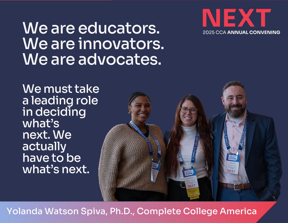 We don’t wait for change—we lead it. At #CCANext2025, we’re not just imagining what’s next. We are what’s next.