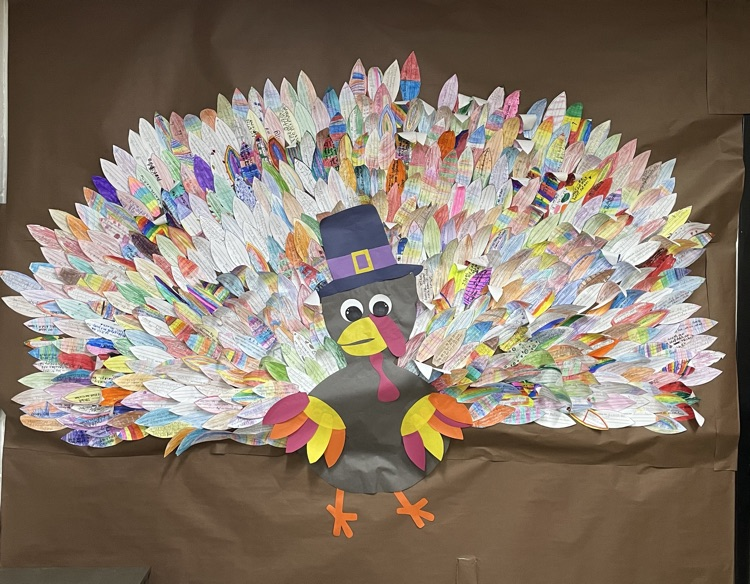 BeebeElementary's tweet image. Our students have been busy showing their gratitude! 🦃💛
Check out our “Turkey Full of Thankful Feathers,” created with love by our awesome kids. Each feather shares something they’re grateful for this season. We are so proud of their creativity and thankful hearts!