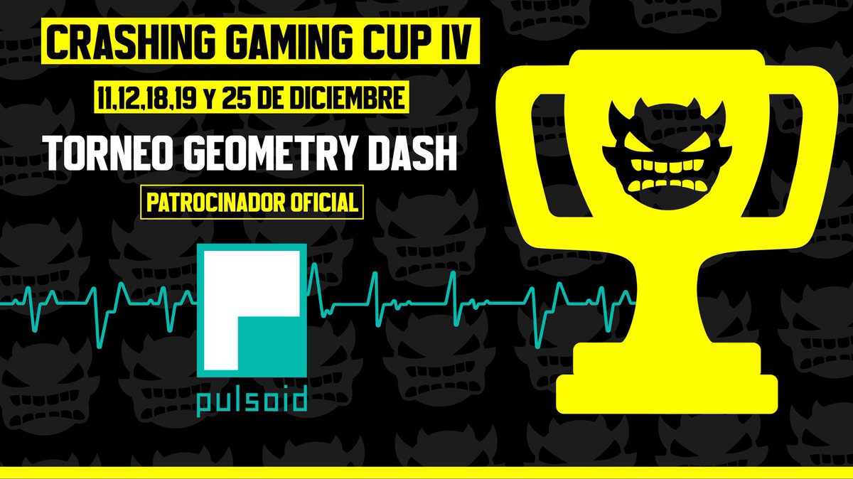 Dil4n1's tweet photo. @pulsoid_app se une como patrocinador de la Crashing Gaming Cup IV 🏆

💙 Con su sistema de ritmo cardíaco en pantalla, tus intentos serán más intensos y emocionantes, dando un plus al torneo y al contenido de la comunidad.

https://t.co/TN5NBMzL1s

#CGCIV #Pulsoid #GeometryDash https://t.co/L0y8L0RFdS