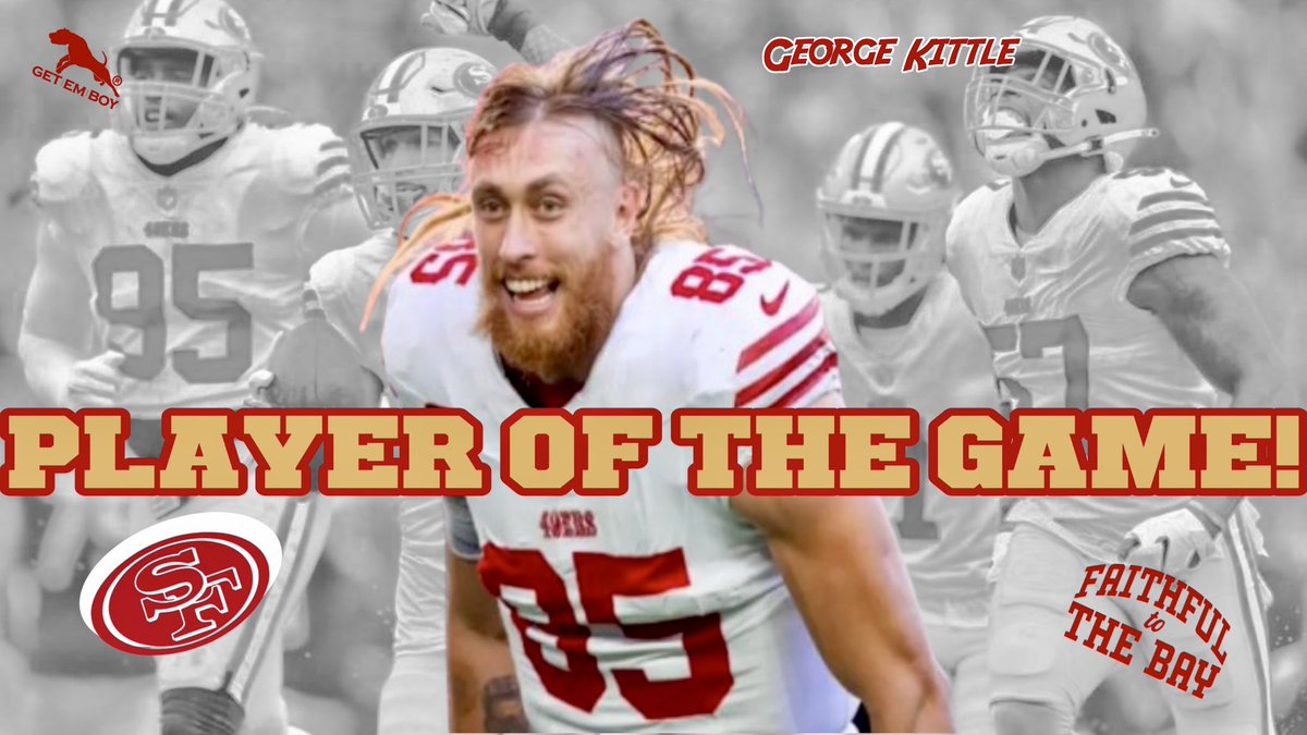 The Real Talk’9er Talk Week 11 Player of the game is… George “stone cold” Kittle! With a solid performance of 6 rec, 67 yds, 2TD’s.
#georgekittle #49ers #week11 #realtalk9ertalk🎙️ 

youtube.com/live/vb-C1uf89…