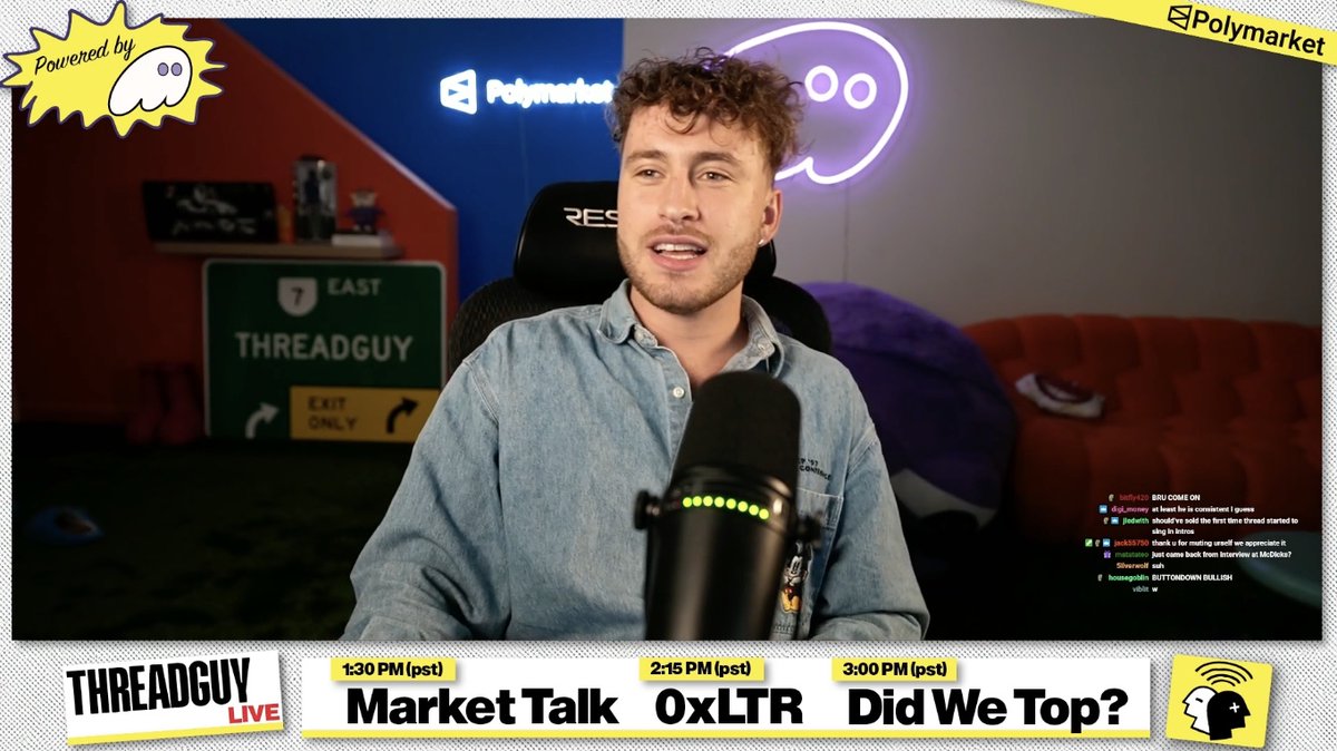 Threadupdates_'s tweet image. Threadguy is now LIVE 

twitch.tv/threadguy