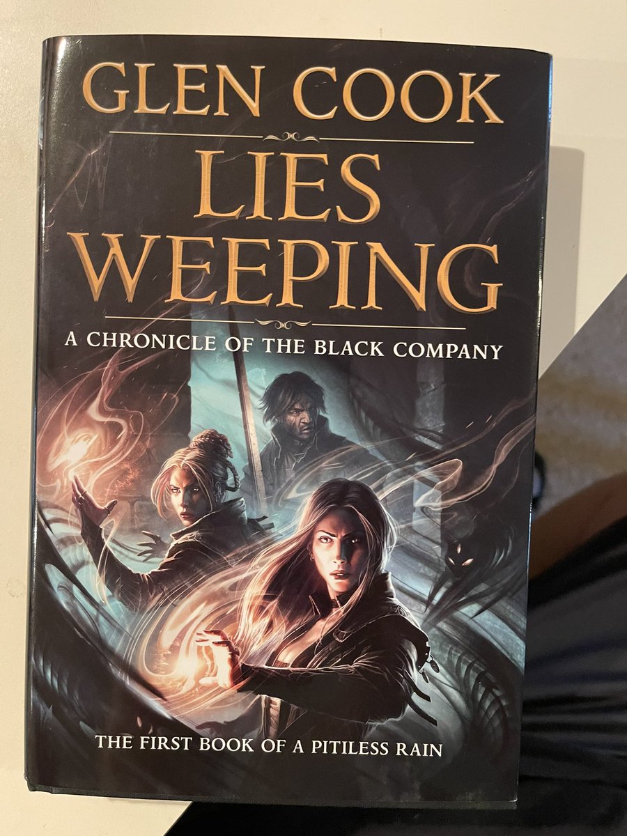 The new Black Company book is out.