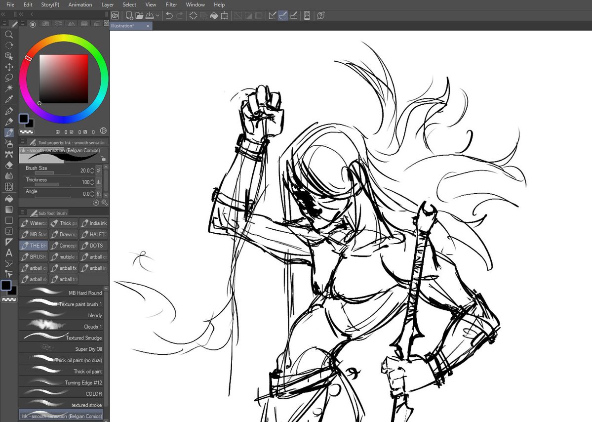 sempliris's tweet image. been playing expedition 33 and got inspired #wip