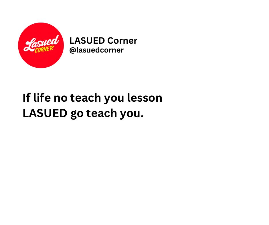 LasuedC's tweet image. #Lasuedite 
#fresher
#staylite
@LASUED_Official