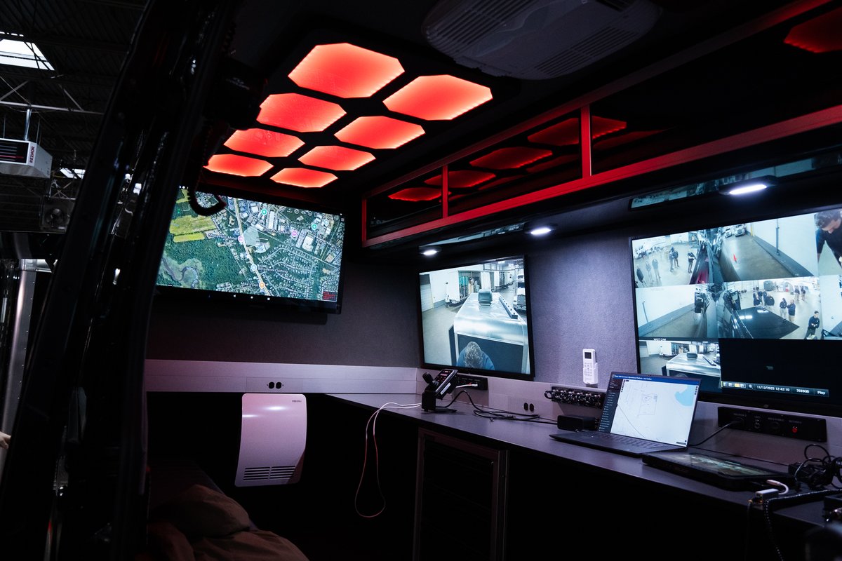 FLYMOTION has delivered a new TRIDENT mobile command platform and adjoining support trailer to the New Jersey State Police, providing a dedicated hub for their drone and counter-UAS operations during the FIFA World Cup and other sustained deployments.