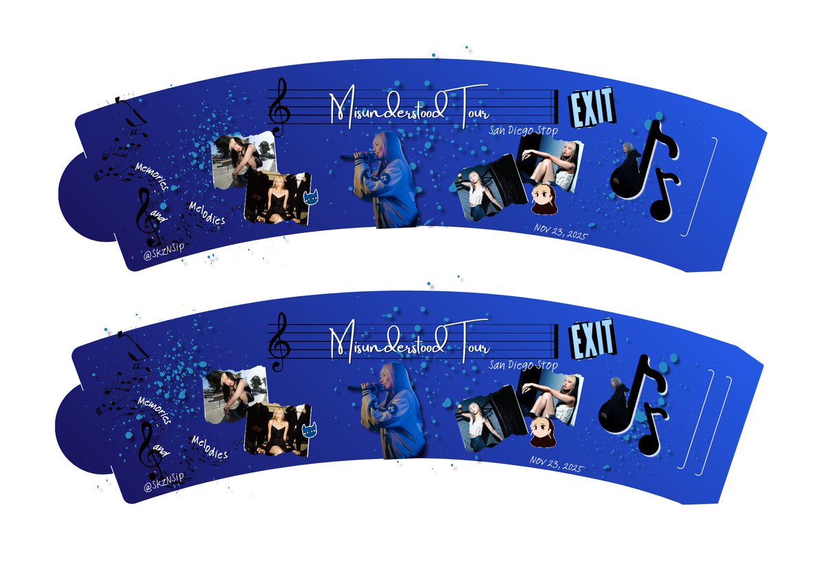 SkzNSip's tweet image. San Diego: we will be hosting the first ever @hannahhbbahng cup sleeve for her #MisunderstoodTour 

Nov 23 1-6pm!

Raffle include OFFICIAL Blues merch
Drinks are song inspired
Some activities and fan project for Hannah 🤫 
And ofc a PHOTO AREA 📸 

More info on our IG 💙