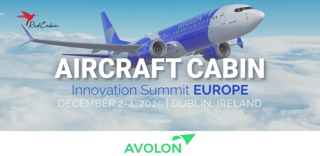 Just two weeks until #RedCabin Aircraft Summit Europe. SEKISUI KYDEX is proud to be part of this dynamic event, which focuses on the future of #aircraft interiors. Let’s connect ahead of the show. 
#ACIS #PassengerExperience #DesignMatters #aviatoininteriors #innovation