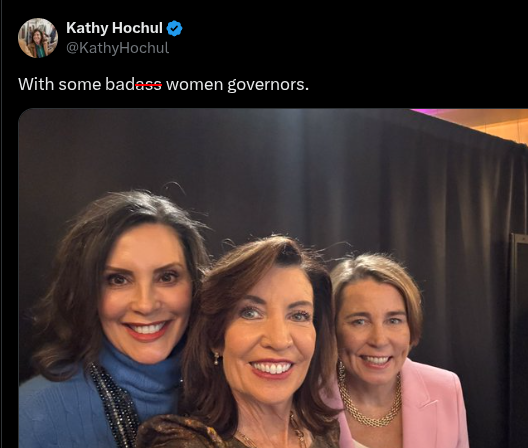 blockpardi's tweet photo. @KathyHochul @maura_healey @gretchenwhitmer Edited for clarity https://t.co/LHO5ehx88F