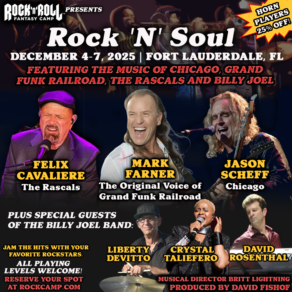 We are about two weeks out until I rock <a href="/RockFantasyCamp/">RockFantasyCamp</a> !

This is going to be a lot of fun!

For more info, please visit: rockcamp.com

Stay Groovin'!