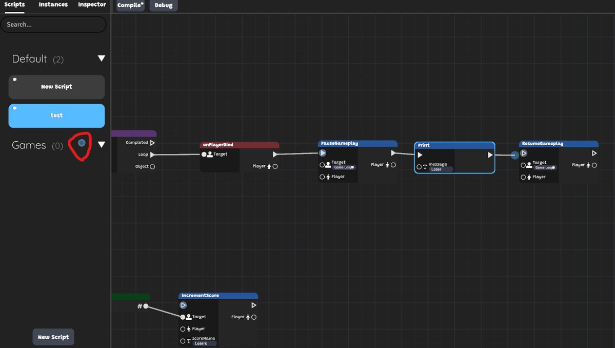 niftyisland's tweet image. Slowly but surely our no-code visual scripting alpha creator group is pumping out some seriously compelling games.

We&apos;re looking for the best game builders out there. Who should get their hands on Visual Scripting?