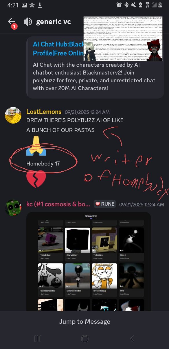 SpitefulCrepe's tweet image. #cwafg #homebody #cosmosis

Hey hello i dont mean to accuse anyone of proshitting or anything i just wanna inform yall that Homebody is canonically a minor-

Additional evidence on the credibility of Ethan and Lemons people in the replies ⬇️