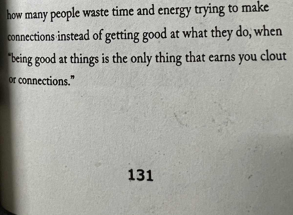 Darsh1454's tweet photo. Crazy how many people waste energy asking for attention instead of earning it. Being genuinely good at what you do is still the most underrated growth hack.
Credit: Show Your Work! - @austinkleon 

Stop asking for followers. Get so good they can’t ignore you.
#ShowYourWork https://t.co/BV7WYeA43M