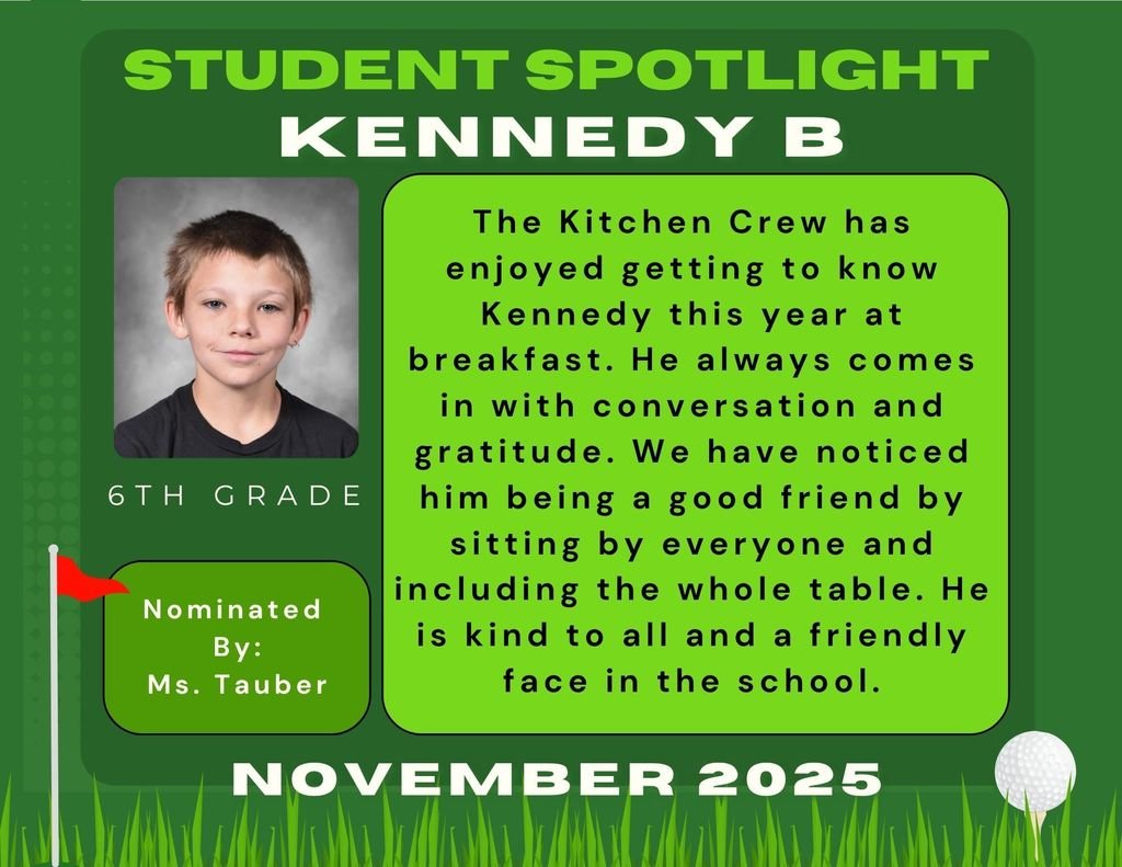 NBC would like to spotlight the following students who continue to chip away, stay focused, and drive success both in and out of the classroom; Hallie M, Kennedy B, and Vanessa C.  Keep it up, Tigers!