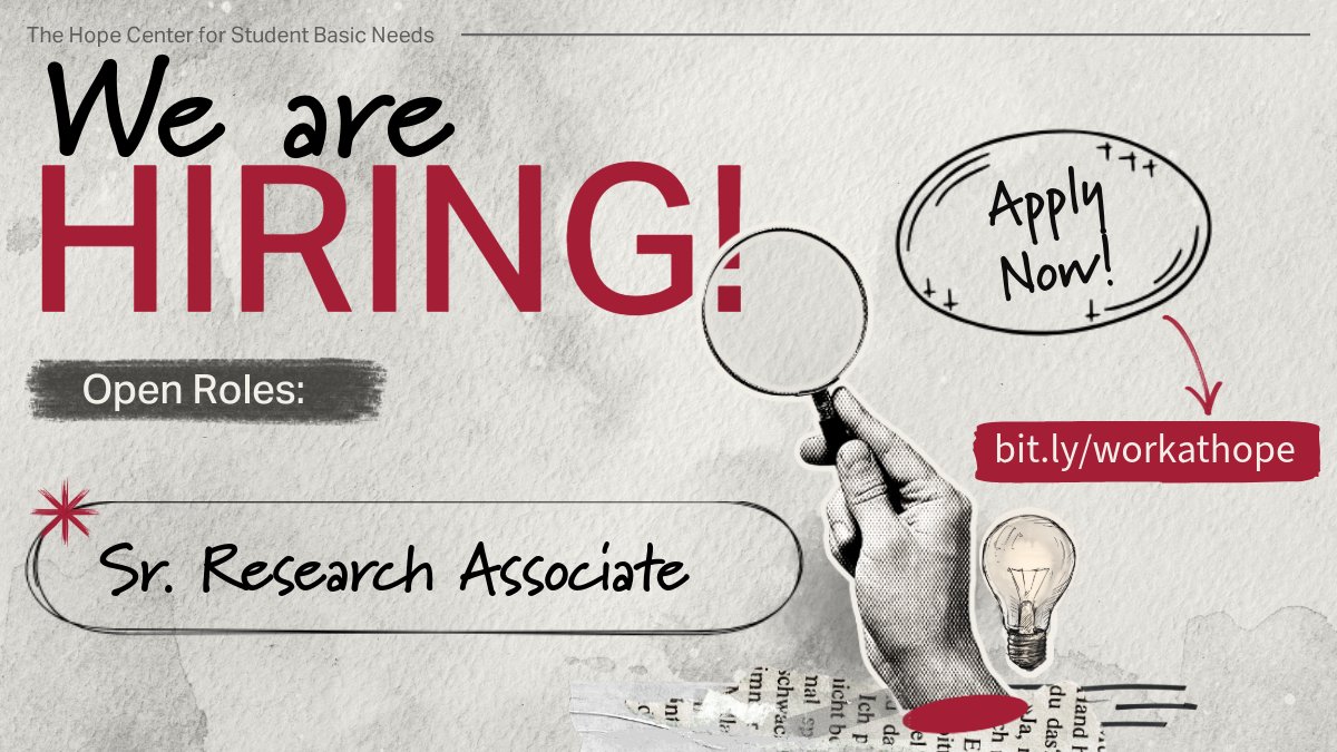 Are you passionate about college student success? Do you have experience in applied quantitative research and statistical programming? Come work with us!

Apply here: temple.taleo.net/careersection/…