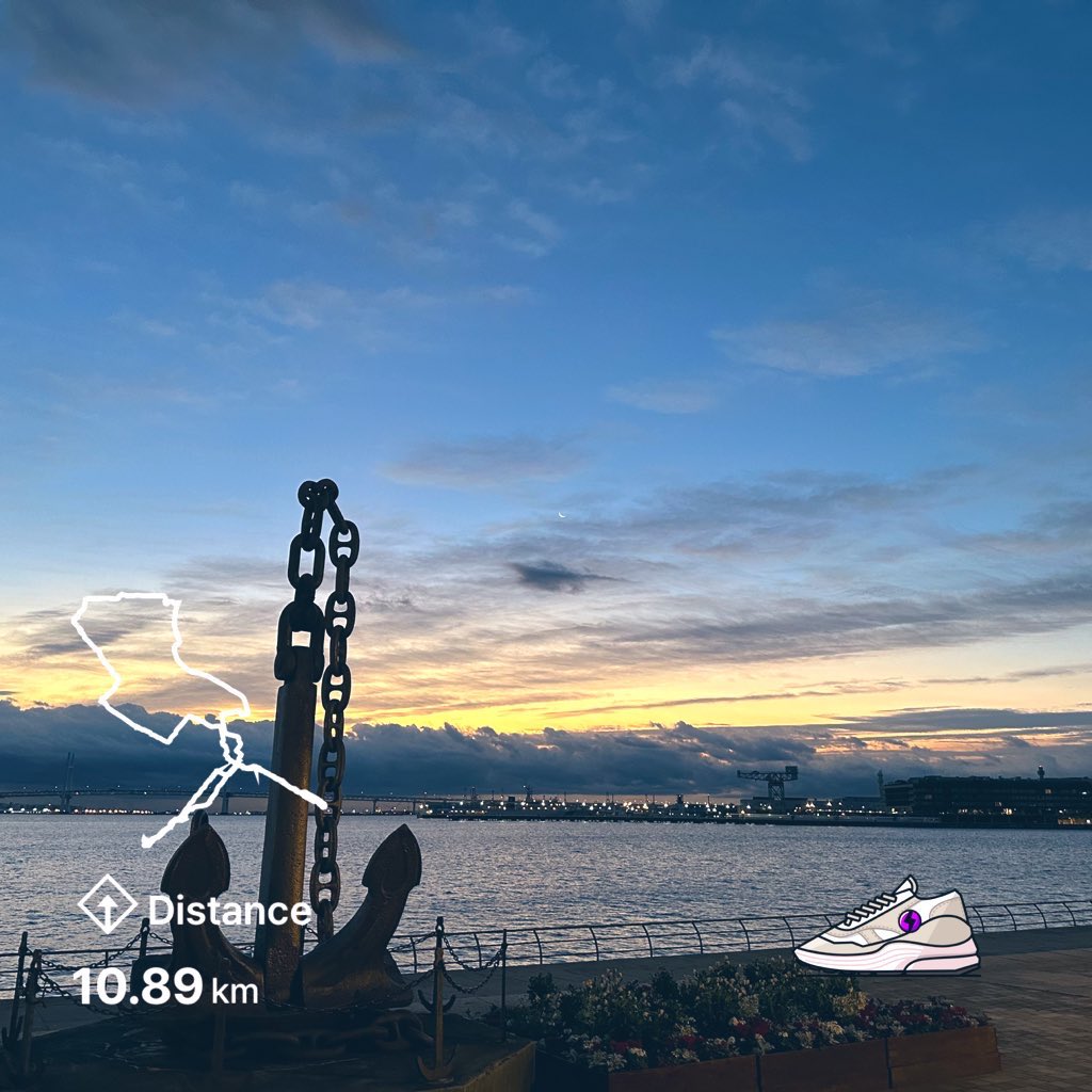 yorufuka_ADA's tweet image. 火曜日、朝ラン10km完了🏃‍♂️✨
夜更かしのADAもきっとどこかで「えらいじゃん」と微笑んでるはず😎🌙
今日もコツコツ、自分のペースでいきましょう。
走ったあなたはもう十分“強い”🔥

#superwalk 84417663
#stepapp 45BEC8B
#stepn 18656750