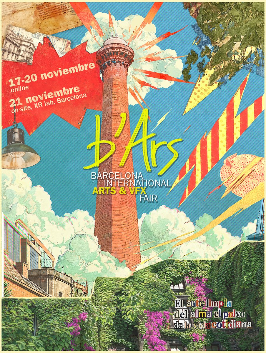 I seem to be doing a few conference panels this week!

Tuesday (18th) @ The AI Creative Summit - BFI, London
Friday (21st) <a href="/bArsvfx/">b'Ars</a> - Barcelona

Would be lovely to chat about what we're up to at <a href="/Cinesite/">Cinesite</a> and all things AI, VFX and Immersive! 

Come and say hi! 😊