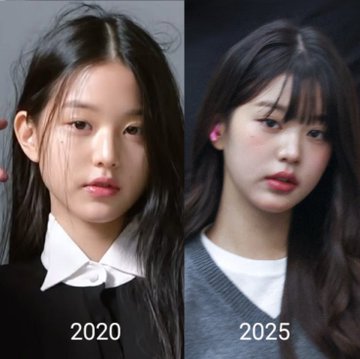 visuaIscentre's tweet photo. i dont even stan ive but she's one of the only idols who looks the exact same she did back when she was 14 😭 https://t.co/x77Kx1Htek