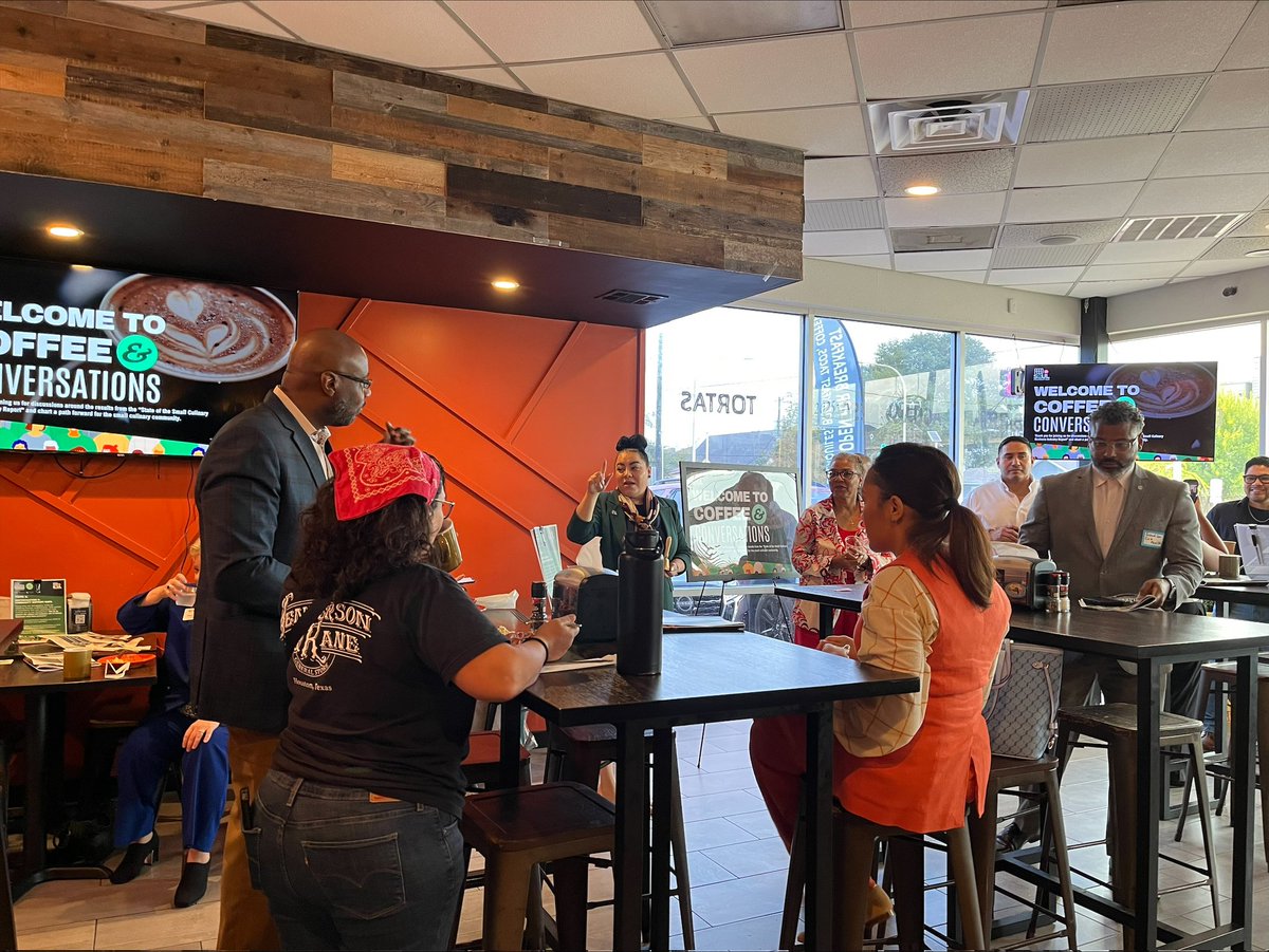 TwilaForHouston's tweet image. The At-Large 3 Team attended the Feed the Soul Foundation’s Coffee and Connections event, joining community partners, entrepreneurs, and culinary leaders for an important conversation on the state of Houston’s local food ecosystem. The discussion focused on the real challenges…