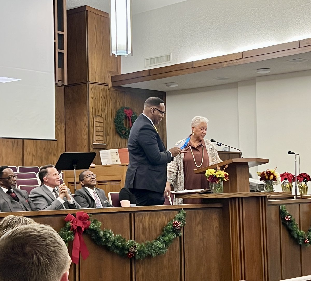 HopeFarmInc's tweet image. Executive Director Sacher Dawson, along with Vernon &amp;amp; Linda James of Save our Children Learning Center, was honored with an Exemplary Service Award in a special ceremony celebrating the children of our community and the importance of mentorship.