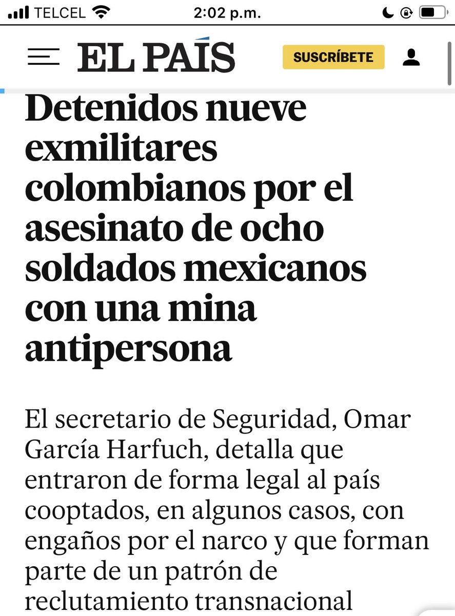 CrisMoq's tweet photo. @WiseOwlAle @DeLaTorreG19 @azucenau El país ya esta vendido hasta vienen soldados de otro país a matar al ejército mexicano https://t.co/vWRG19HEbd